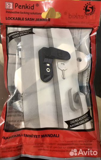 Замок оконный sash jammer Penkid