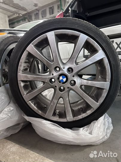 Диски на BMW f30 r18 низкопрофильные, разноширокие