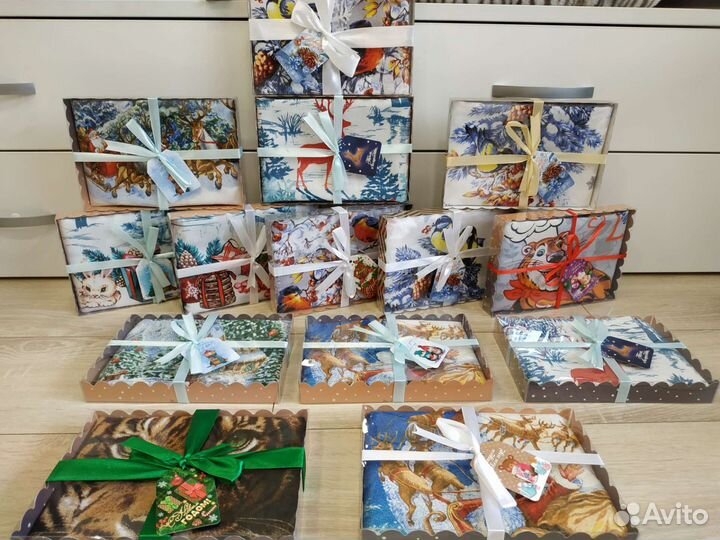 Полотенца в подарок на 8 марта, новый год