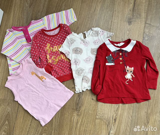 Вещи пакетом для девочки 68 74