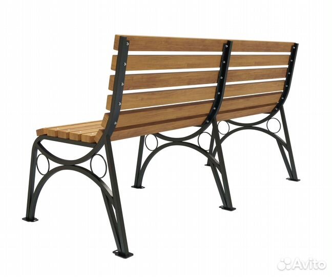 Скамейка стальная «Бульвар» без подлокотников 3,0 м