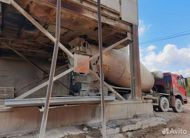 Доставка бетона миксером