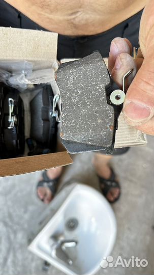 Колодки новые koda Rapid