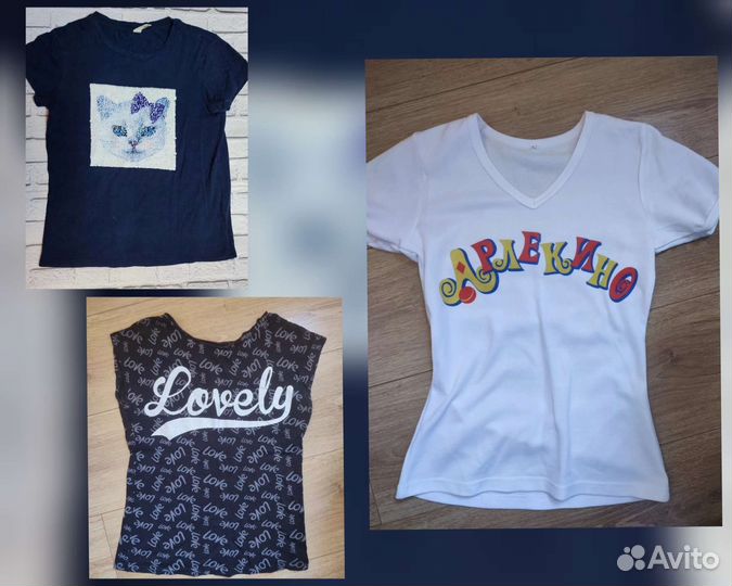 Вещи пакетом на девочку 146 - 152 см