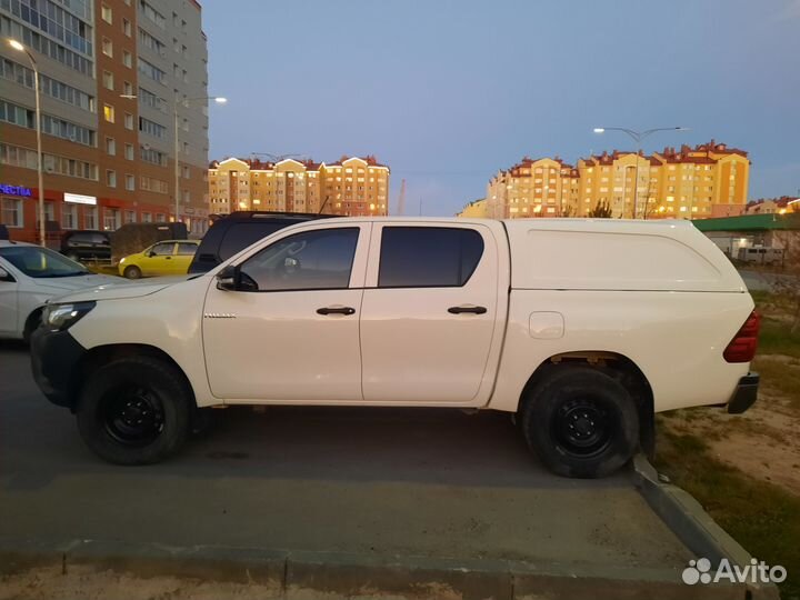 Toyota Hilux 2.4 МТ, 2017, 105 000 км