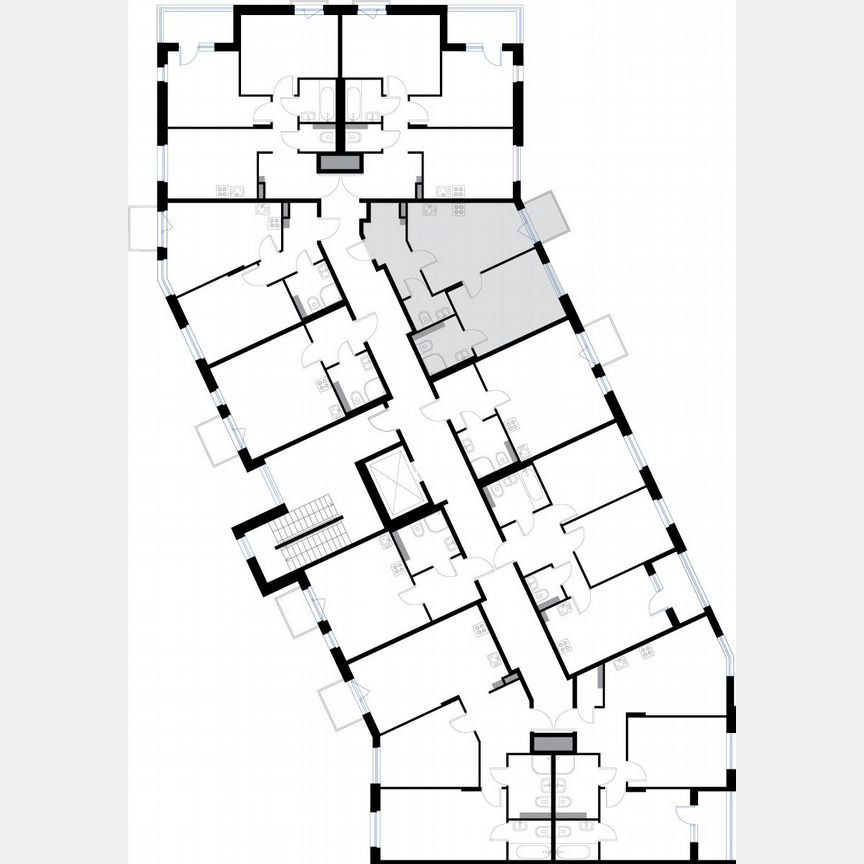 1-к. квартира, 39,8 м², 2/3 эт.