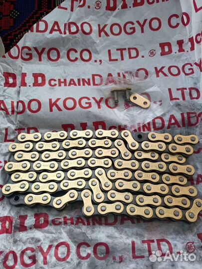 Цепь для мотоцикла DID 520/104(Япония)