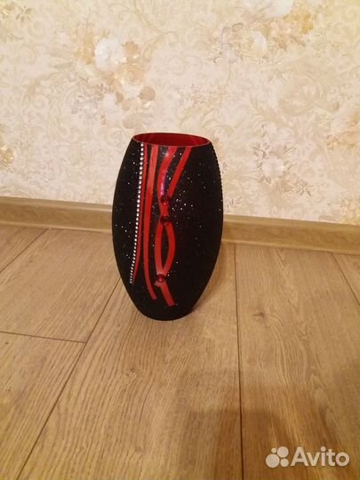 Ваза для цветов, высота 24,5 см (Новая)