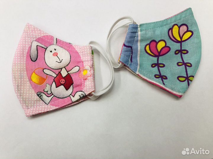 Маска х/б многоразовая