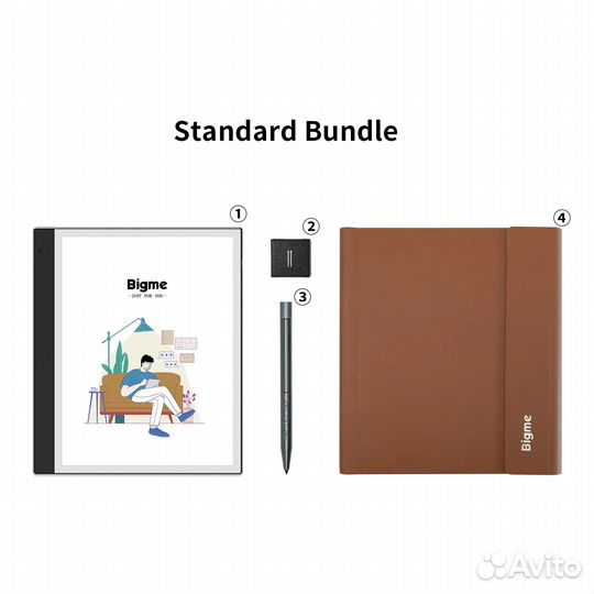 Планшет Bigme inkNote color Plus Lite 4+64GB