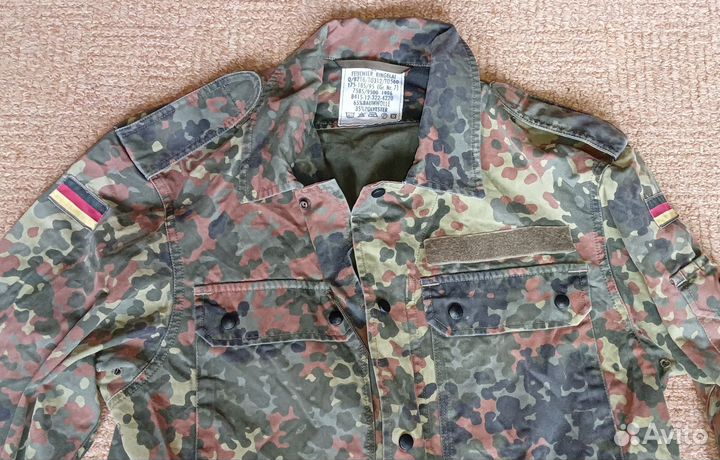 Китель Бундесвер флектарн