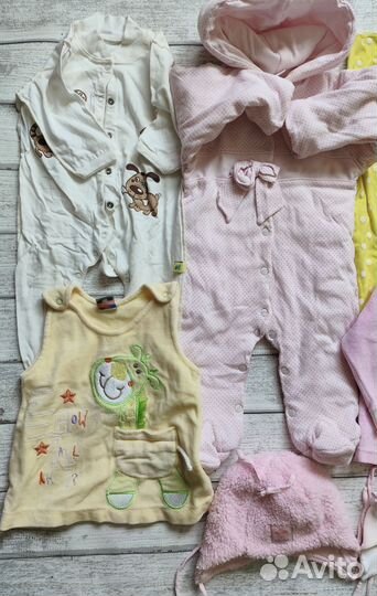 Одежда для девочки пакетом р. 62-80