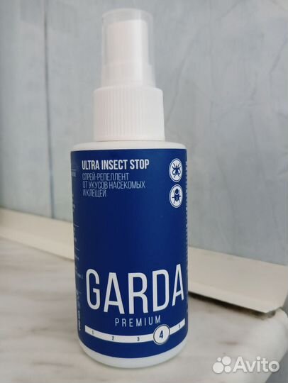 Спрей от клещей и насекомых