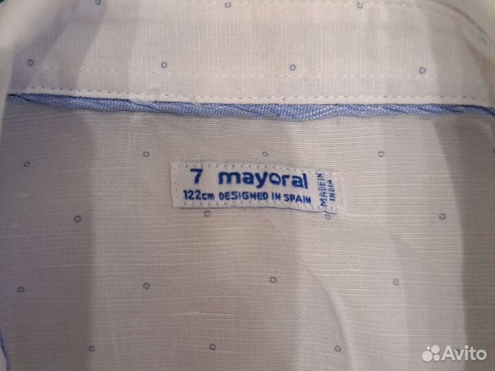 Рубашка на мальчика 122