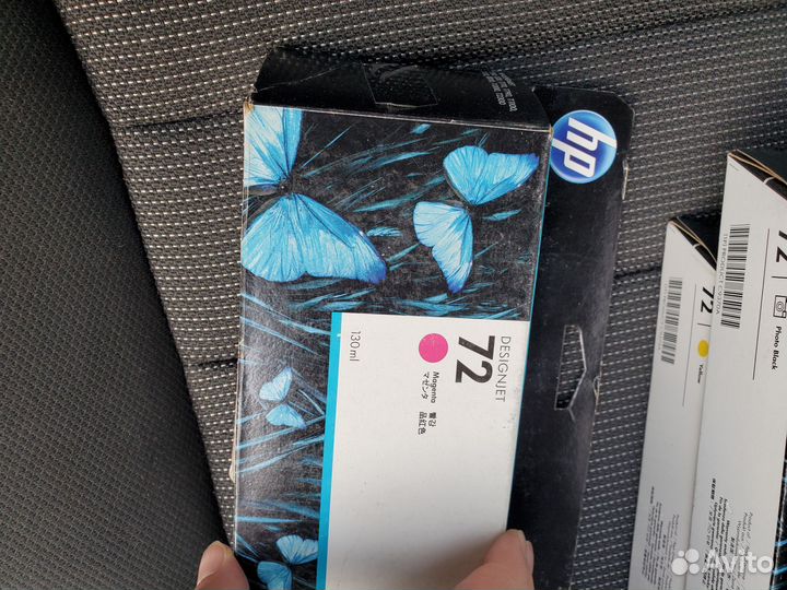 Картридж hp 72