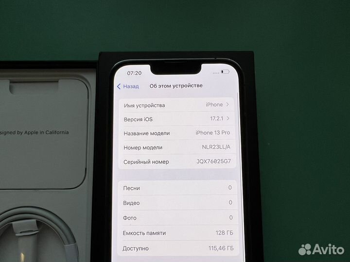 iPhone 13 Pro 128gb АКБ 94% Родной sim+esim