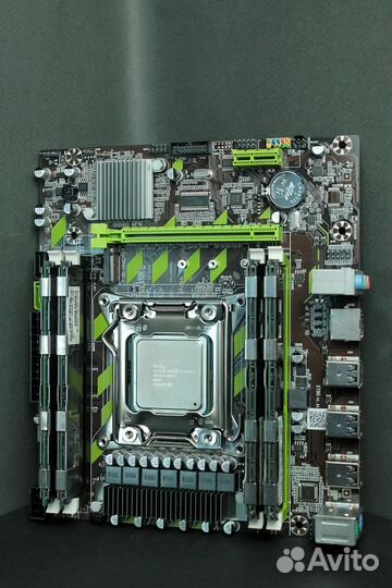 Материнская плата X79 Xeon E5 2680v2 32Gb