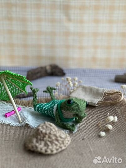 Вязанные игрушки ручной работы