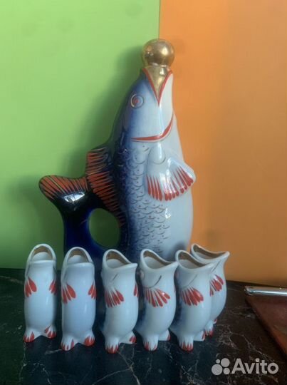 Фарфоровые рыбки СССР
