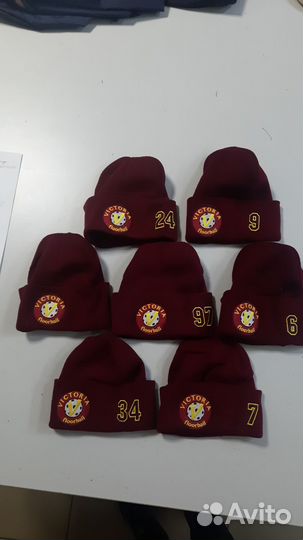 Снуд и шапки спортивный на заказ с вышивкой