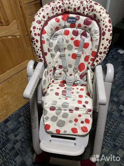 Стульчик для кормления chicco polly progress 5