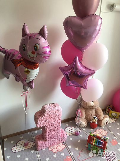 Цифра 1 на день рождения