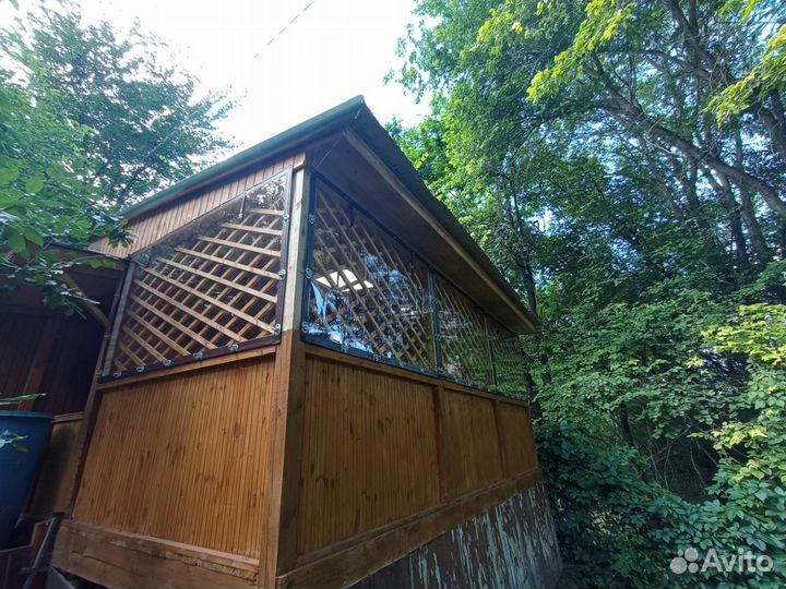 Мягкие окна для беседки