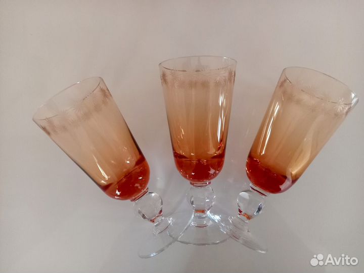 Фужеры хрустальные СССР