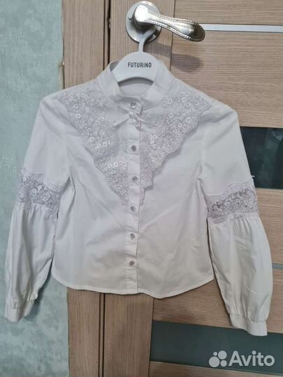 Школьный сарафан+2 блузки рост 122- 128