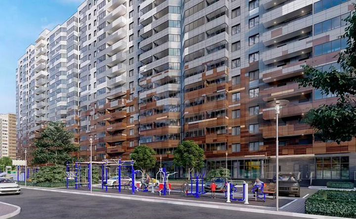 3-к. квартира, 87,5 м², 13/17 эт.