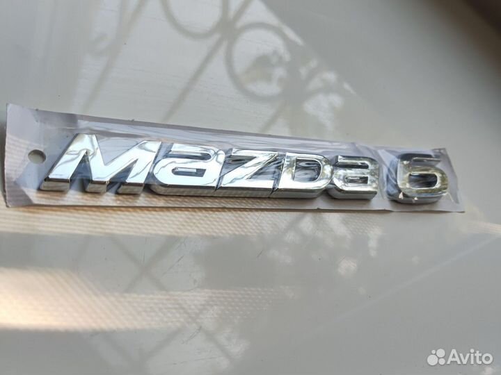 Шильдик mazda 6