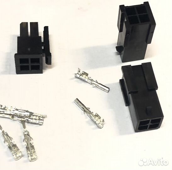 Разъем 4 pin moiex (папа,мама)