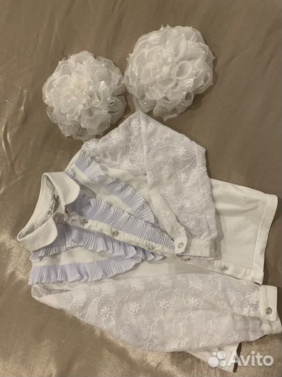 Белые блузки школьные 122