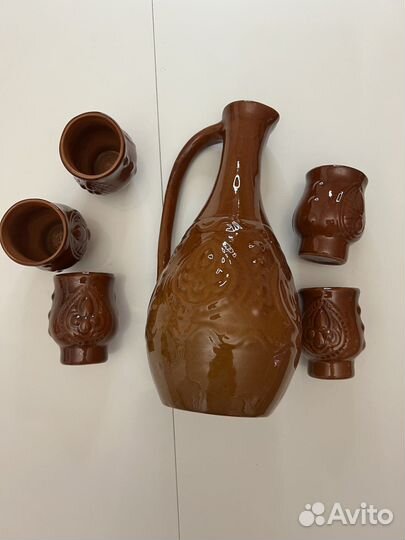 Сервис глинянный / посуда глинянная