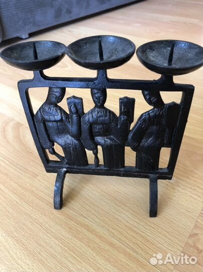 Старинный подсвечник СССР 1968 год