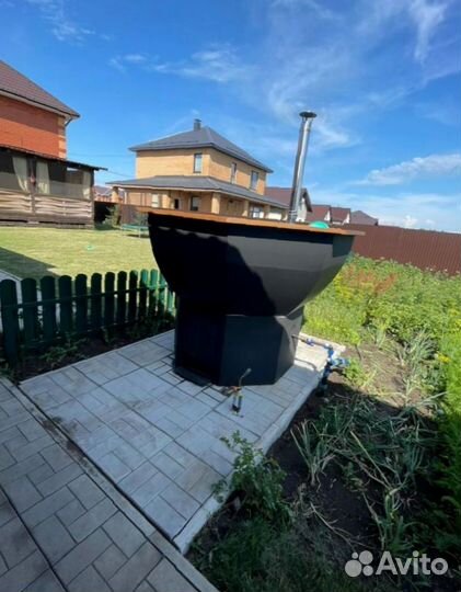 Чан для бани. Купель