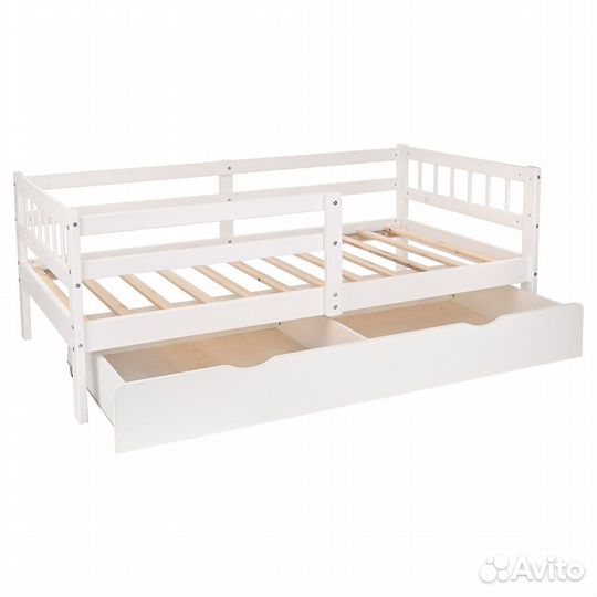 Кровать Подростковая Tomi Белый +Ящик