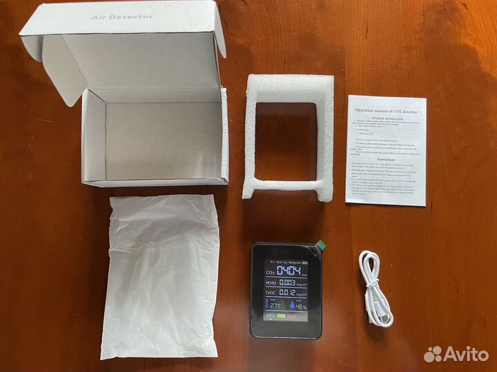 Анализатор качества воздуха 5 в 1