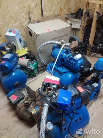 Ремонт бытовых насосов и насосных станций водоснаб