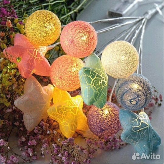 Светодиодные фигуры для букетов