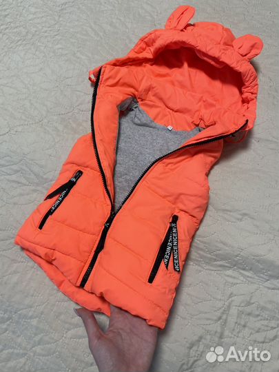 Жилетка на девочку 86