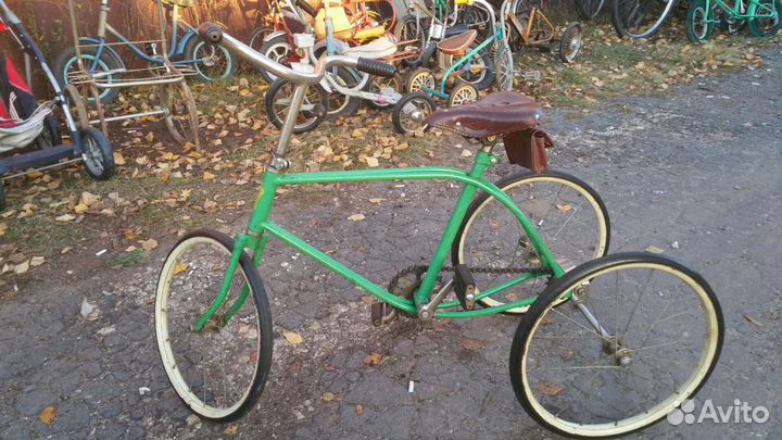 Детский велосипед СССР