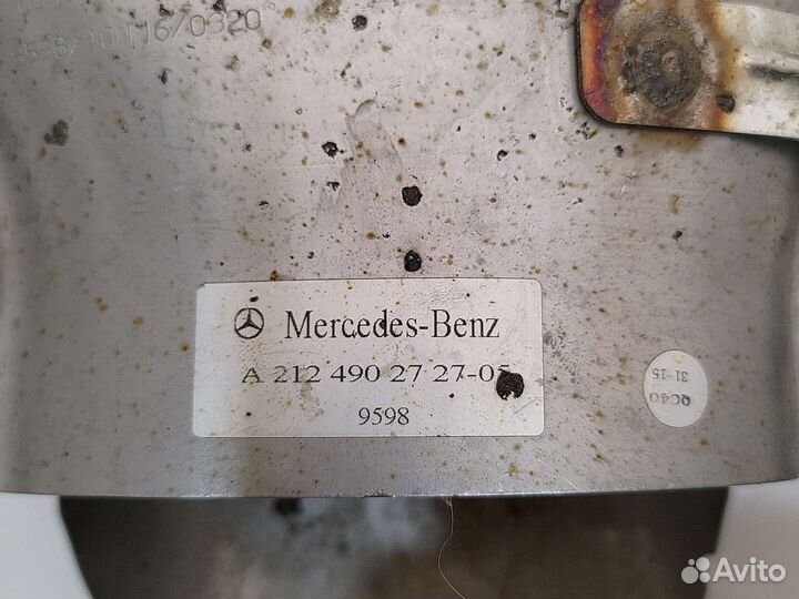 Насадка на глушитель левая, правая Mercedes W212
