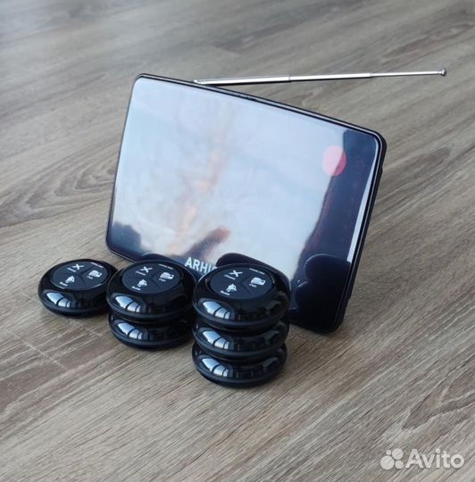 Влагозащищенная кнопка вызова персонала и табло