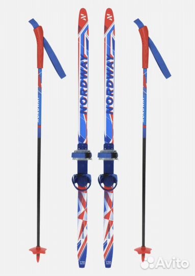 Комплект лыжный детский Nordway KB Flame Soft