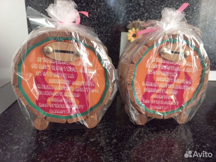 Копилка деревянная