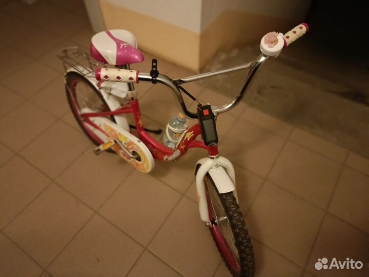 Велосипед для девочки 3-6 лет