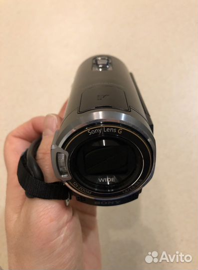 Видеокамера Sony HDR-CX350E черная