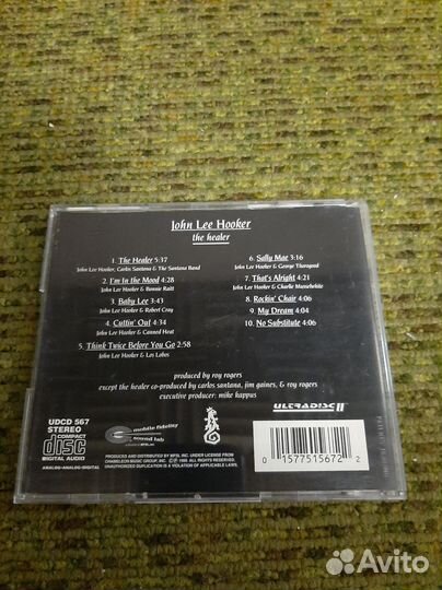 24K. Gold CD John LeeHooker