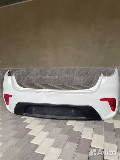 Задний бампер kia rio 3
